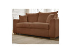 Augustin - Canapé Droit Convertible Ouverture Express - Tissu Texturé