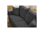 Augustin - Canapé Droit Convertible Ouverture Express - Tissu Texturé