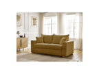 Augustin - Canapé Droit Convertible Ouverture Express - Tissu Texturé