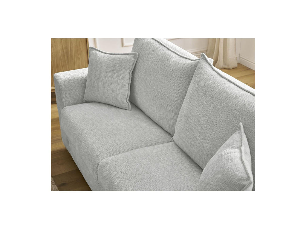 Augustin - Canapé Droit Convertible Ouverture Express - Tissu Texturé