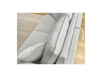 Augustin - Canapé Droit Convertible Ouverture Express - Tissu Texturé