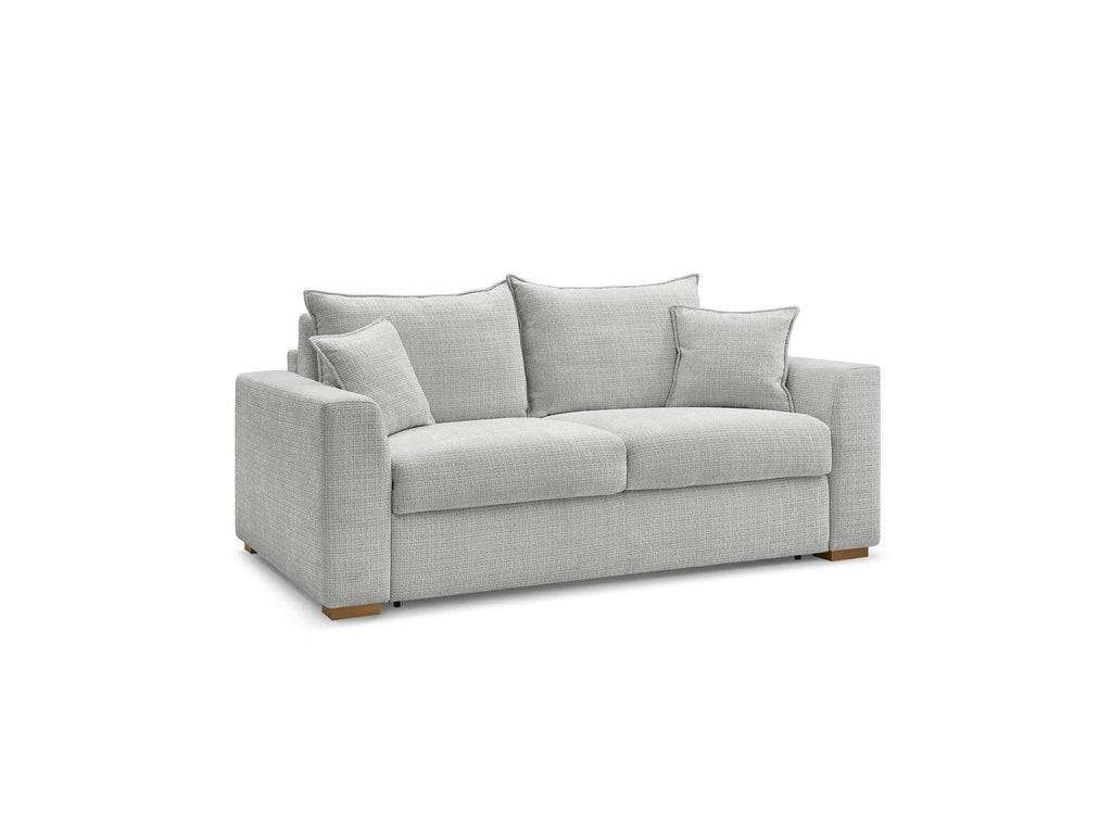Augustin - Canapé Droit Convertible Ouverture Express - Tissu Texturé