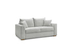Augustin - Canapé Droit Convertible Ouverture Express - Tissu Texturé