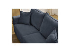 Augustin - Canapé Droit Convertible Ouverture Express - Tissu Texturé