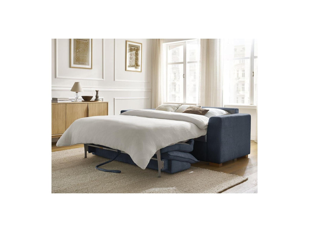 Augustin - Canapé Droit Convertible Ouverture Express - Tissu Texturé