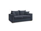 Augustin - Canapé Droit Convertible Ouverture Express - Tissu Texturé