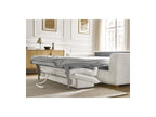 Augustin - Canapé Droit Convertible Ouverture Express - Tissu Texturé