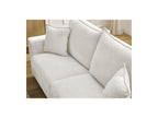 Augustin - Canapé Droit Convertible Ouverture Express - Tissu Texturé