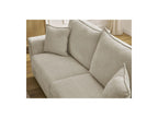 Augustin - Canapé Droit Convertible Ouverture Express - Tissu Texturé