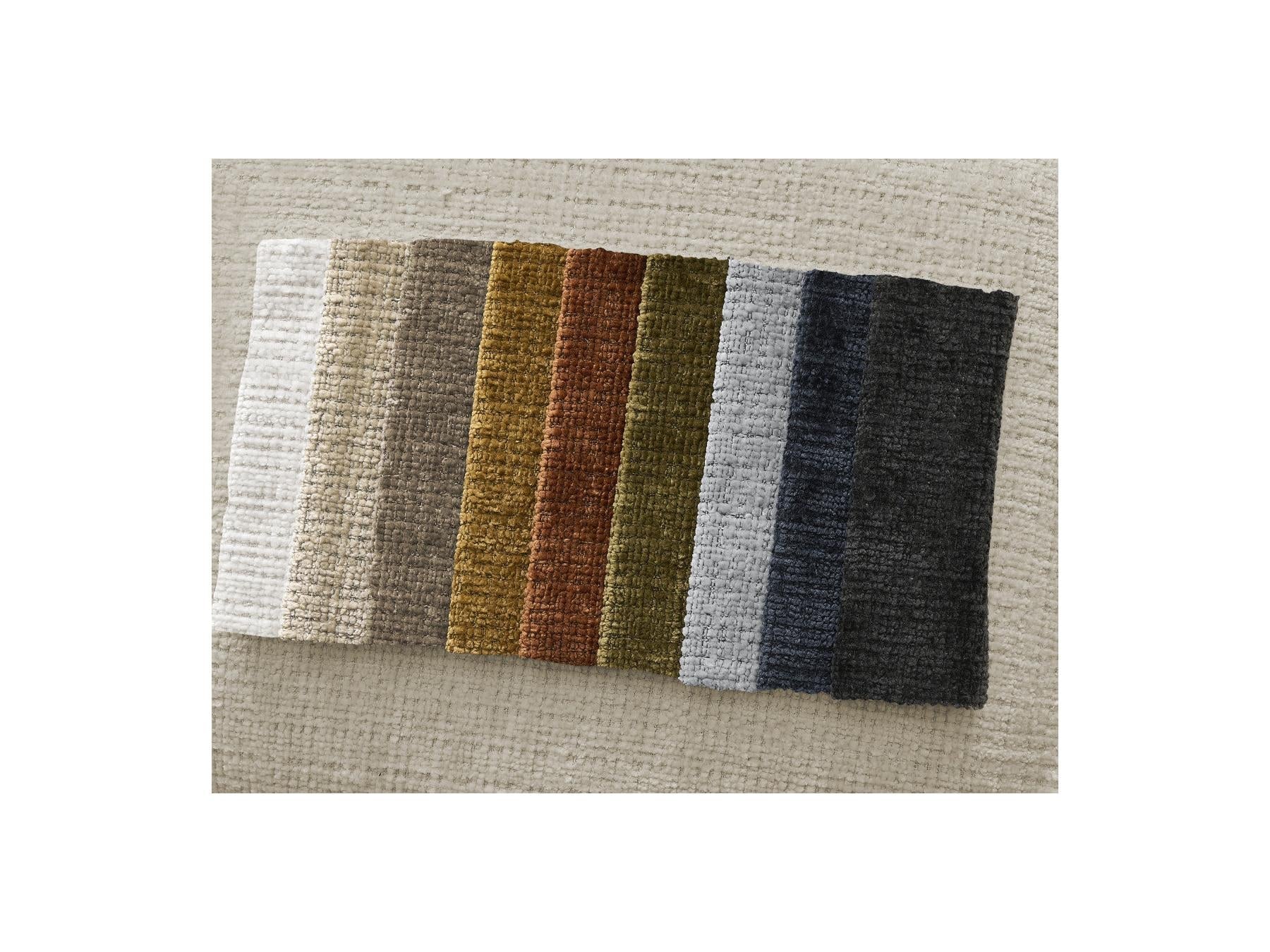 Augustin - Canapé D'Angle Réversible Convertible - Tissu Texturé