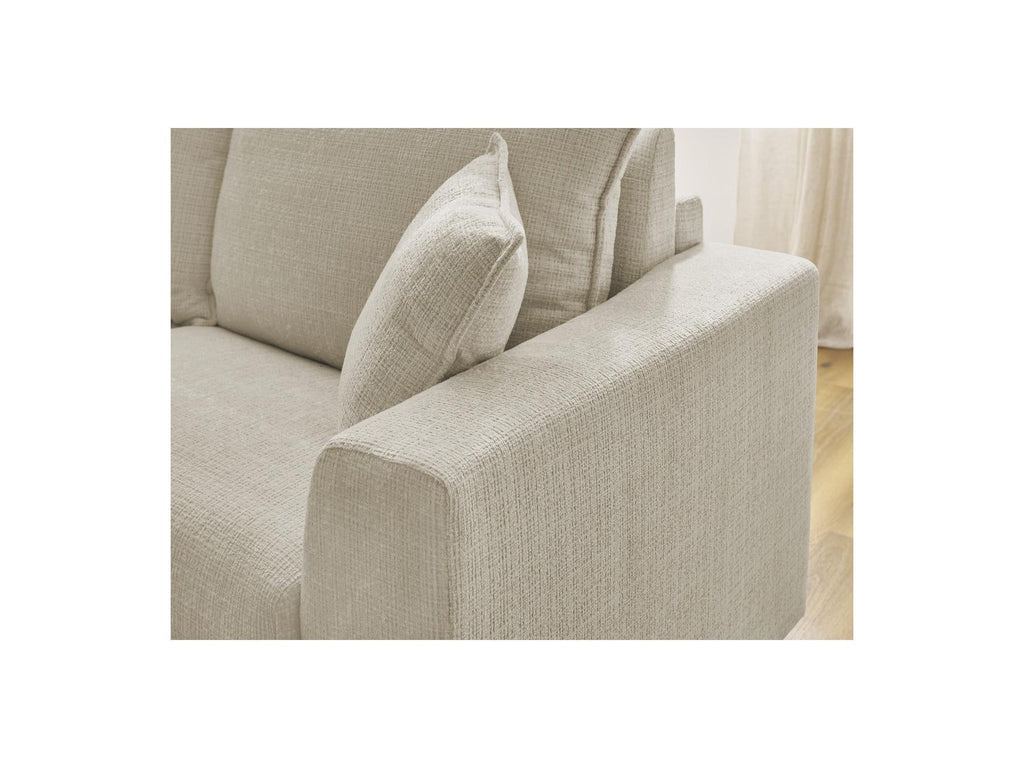 Augustin - Canapé D'Angle Réversible Convertible - Tissu Texturé