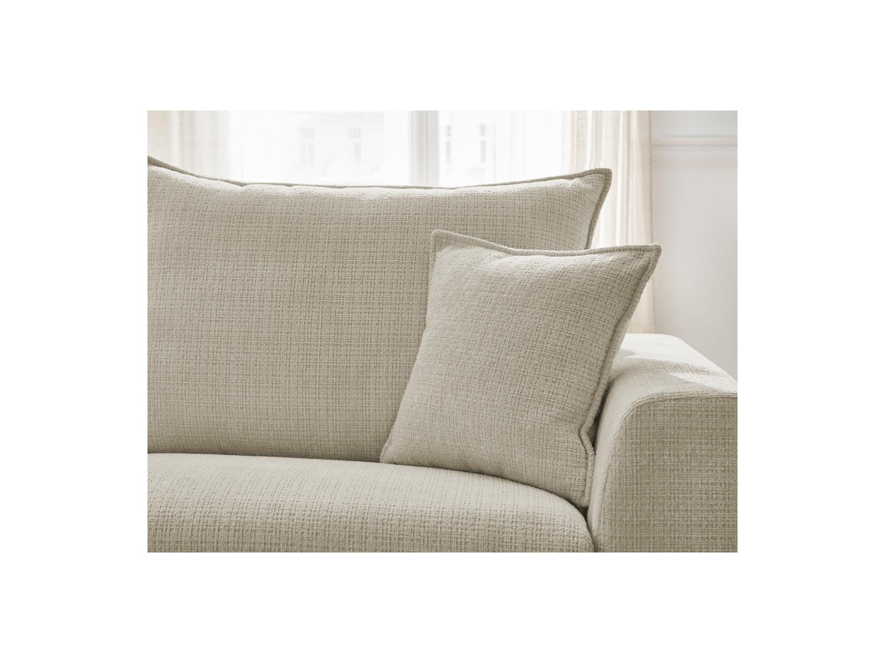 Augustin - Canapé D'Angle Réversible Convertible - Tissu Texturé