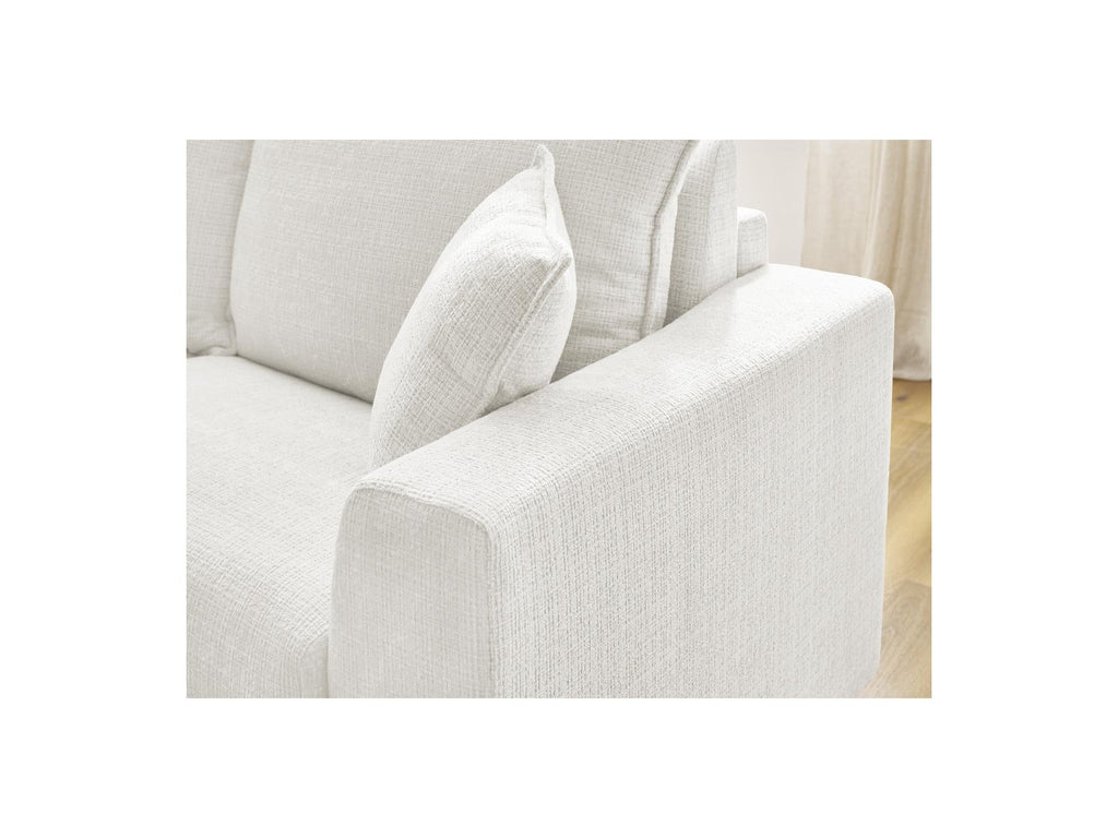 Augustin - Canapé D'Angle Réversible Convertible - Tissu Texturé