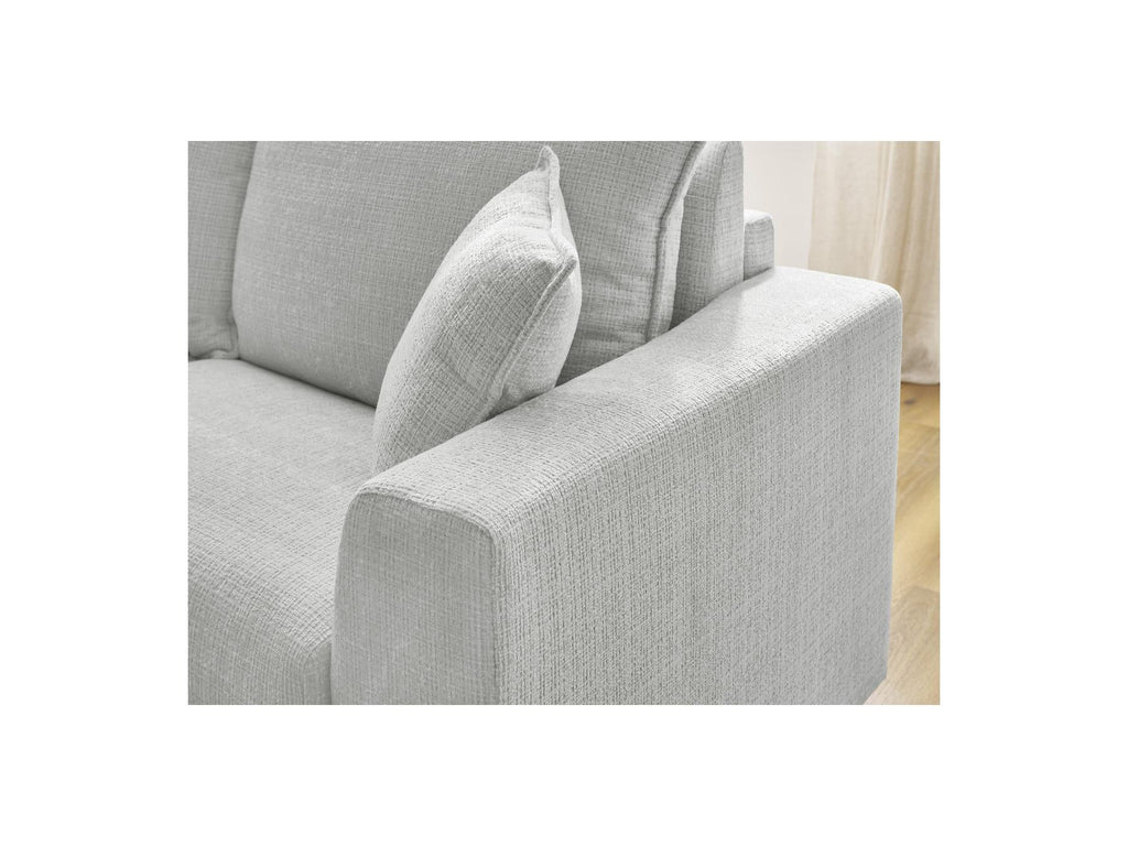 Augustin - Canapé D'Angle Réversible Convertible - Tissu Texturé