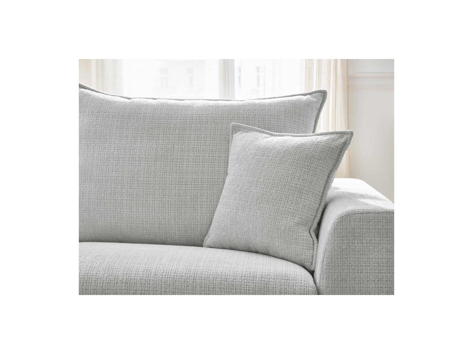 Augustin - Canapé D'Angle Réversible Convertible - Tissu Texturé