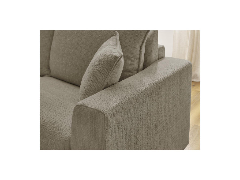 Augustin - Canapé D'Angle Réversible Convertible - Tissu Texturé