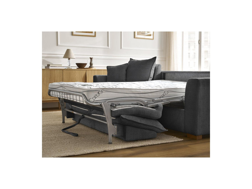 Augustin - Canapé D'Angle Réversible Convertible - Tissu Texturé