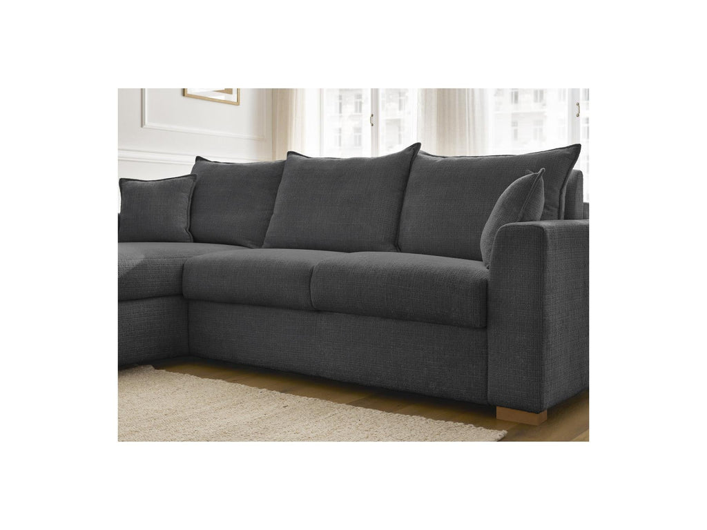 Augustin - Canapé D'Angle Réversible Convertible - Tissu Texturé