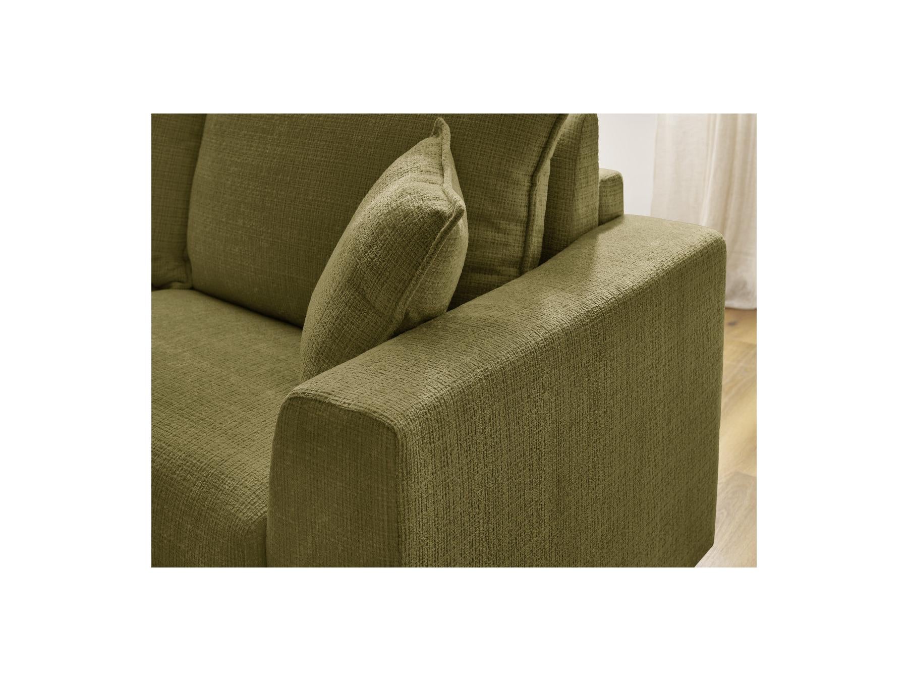 Augustin - Canapé D'Angle Réversible Convertible - Tissu Texturé