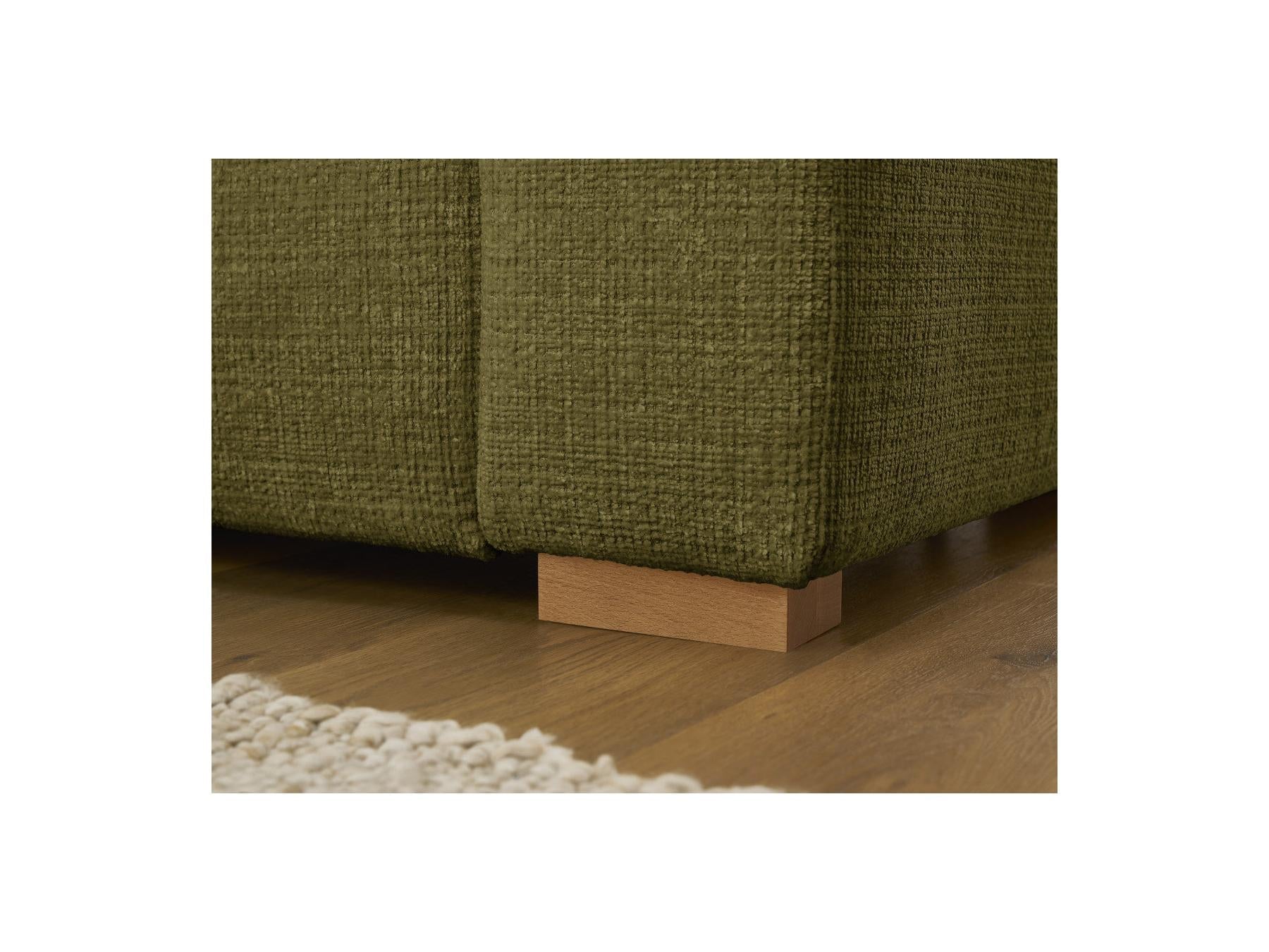 Augustin - Canapé D'Angle Réversible Convertible - Tissu Texturé
