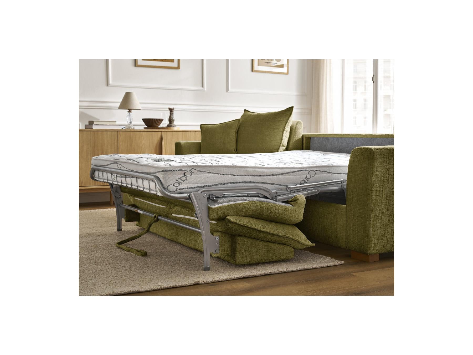 Augustin - Canapé D'Angle Réversible Convertible - Tissu Texturé