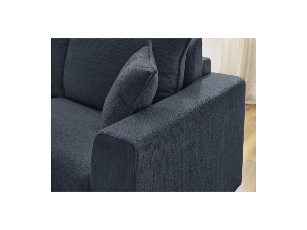 Augustin - Canapé D'Angle Réversible Convertible - Tissu Texturé