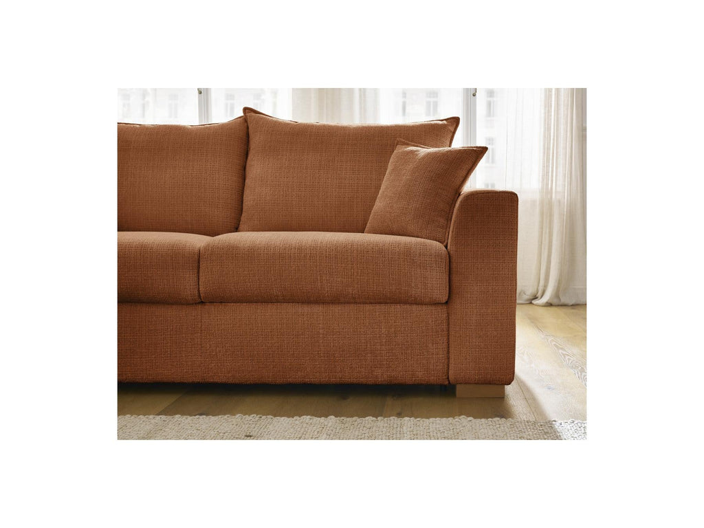 Augustin - Canapé D'Angle Réversible Convertible - Tissu Texturé