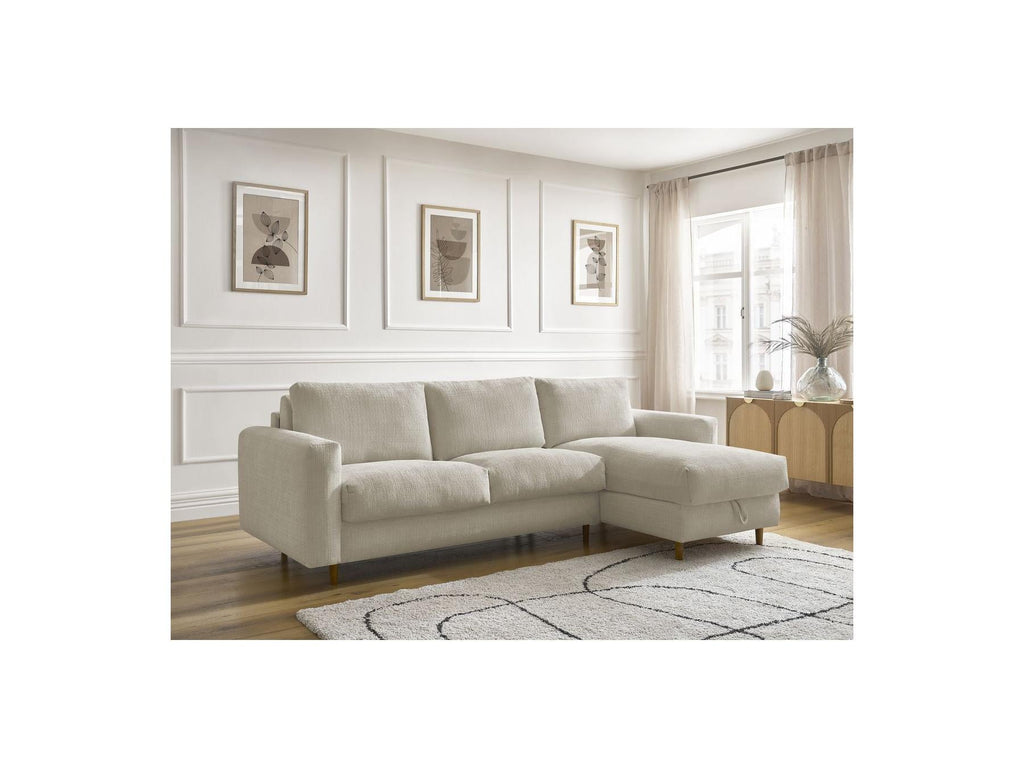Cocoone - Canapé D'Angle Réversible Convertible - Nouveau Cocoone - Tissu Texturé