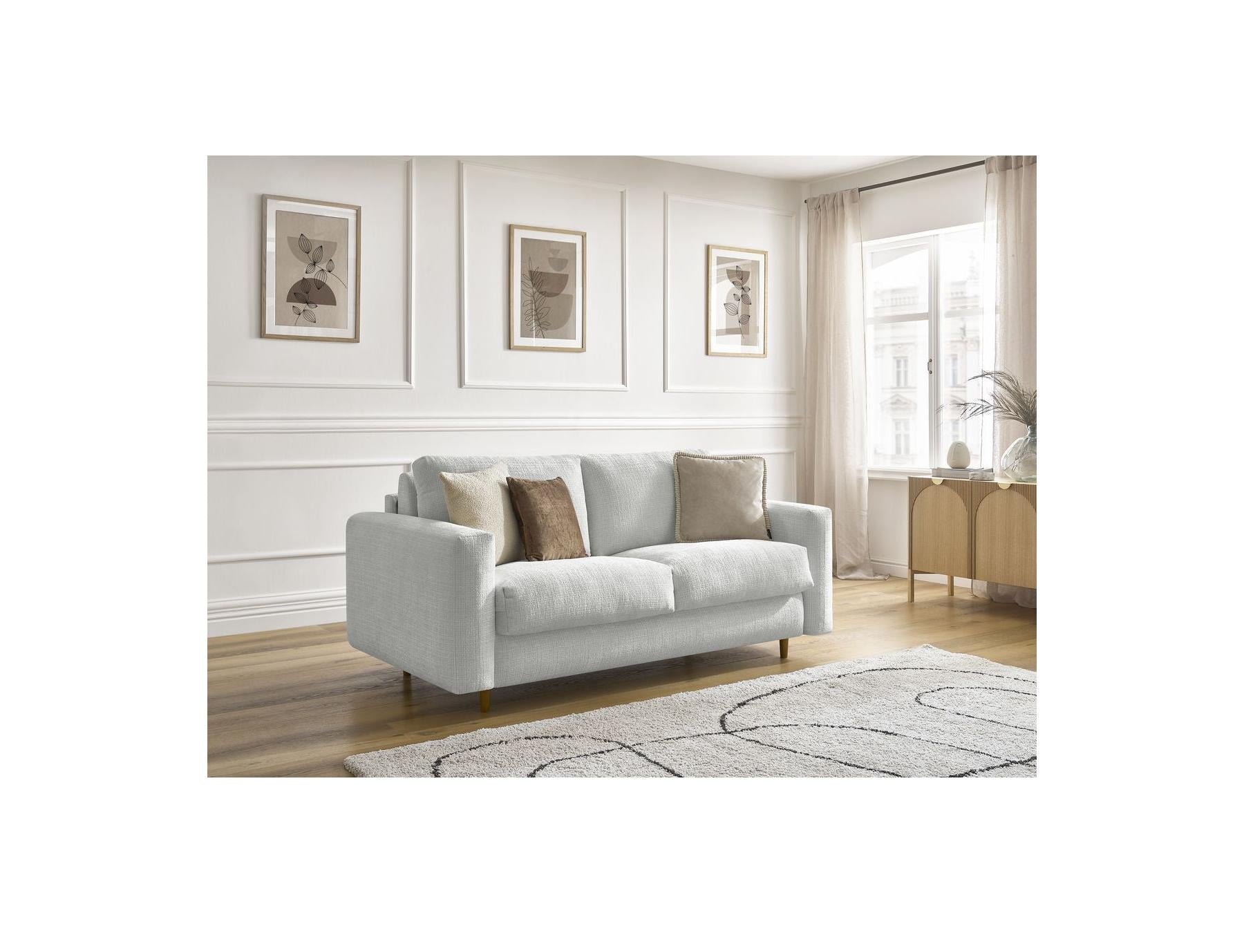 Cocoone - Canapé Droit Convertible - Nouveau Cocoone - Tissu Texturé