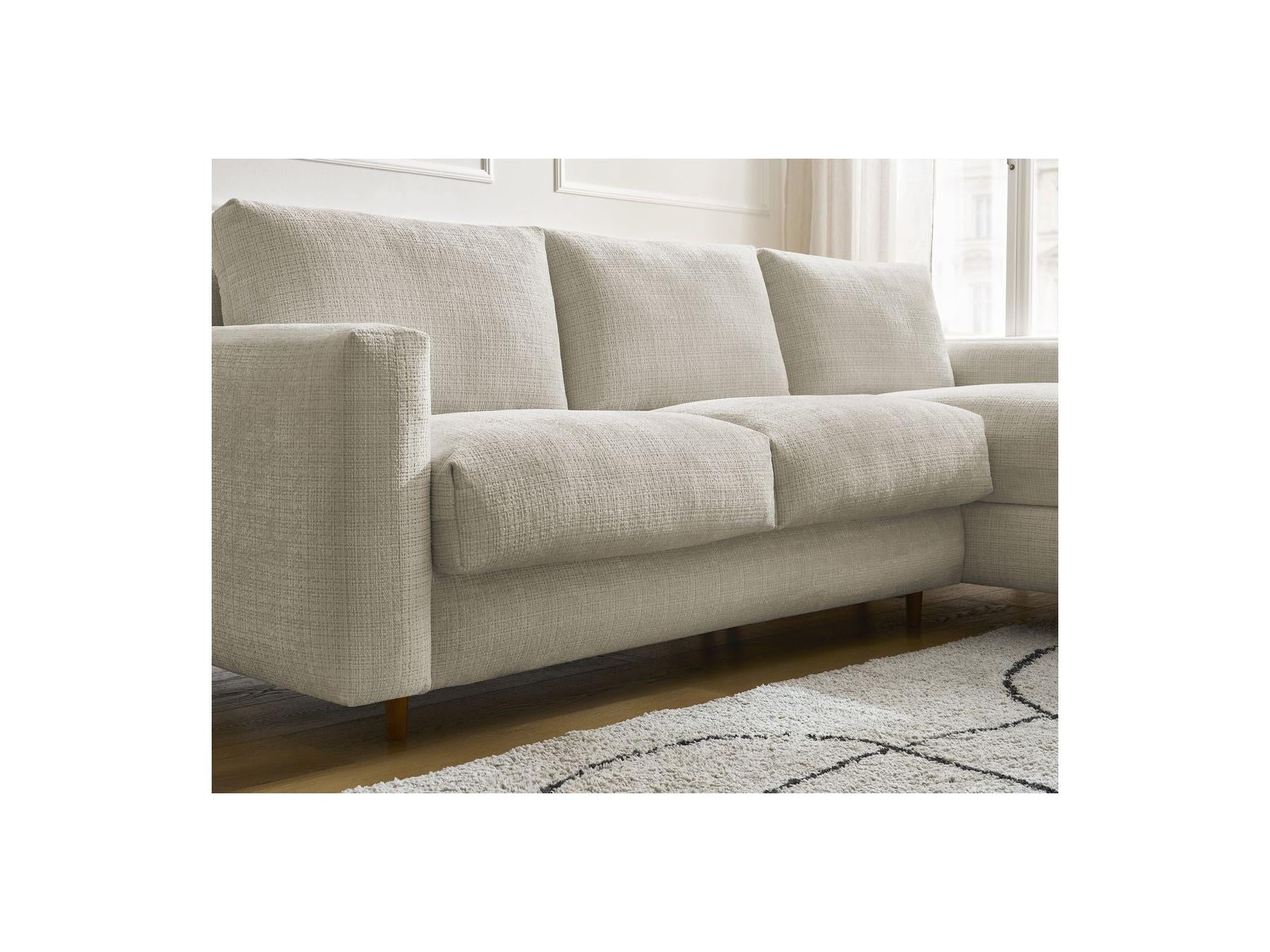 Cocoone - Canapé D'Angle Réversible Convertible - Nouveau Cocoone - Tissu Texturé