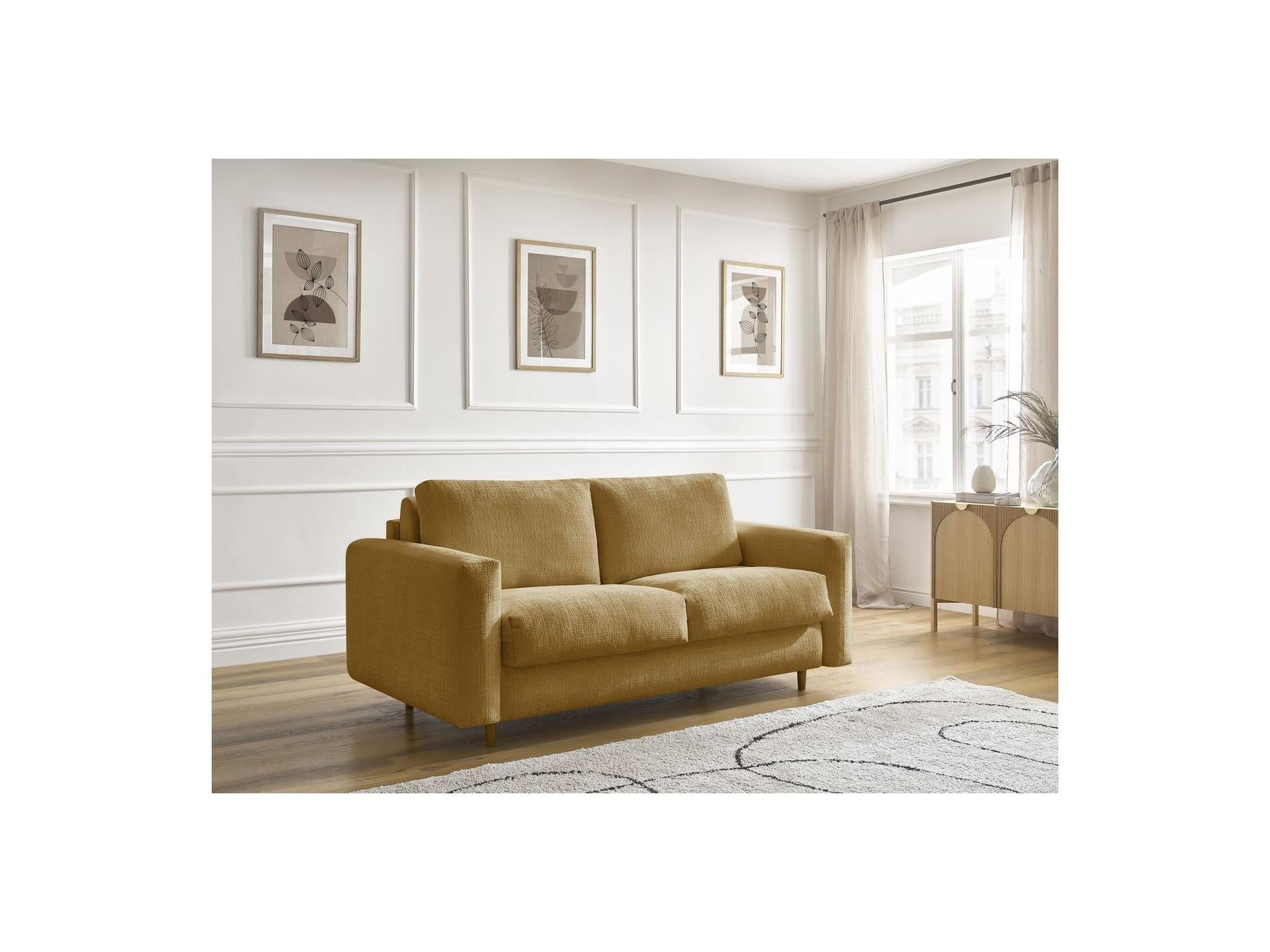 Cocoone - Canapé Droit Convertible - Nouveau Cocoone - Tissu Texturé