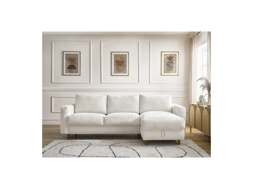 Cocoone - Canapé D'Angle Réversible Convertible - Nouveau Cocoone - Tissu Texturé