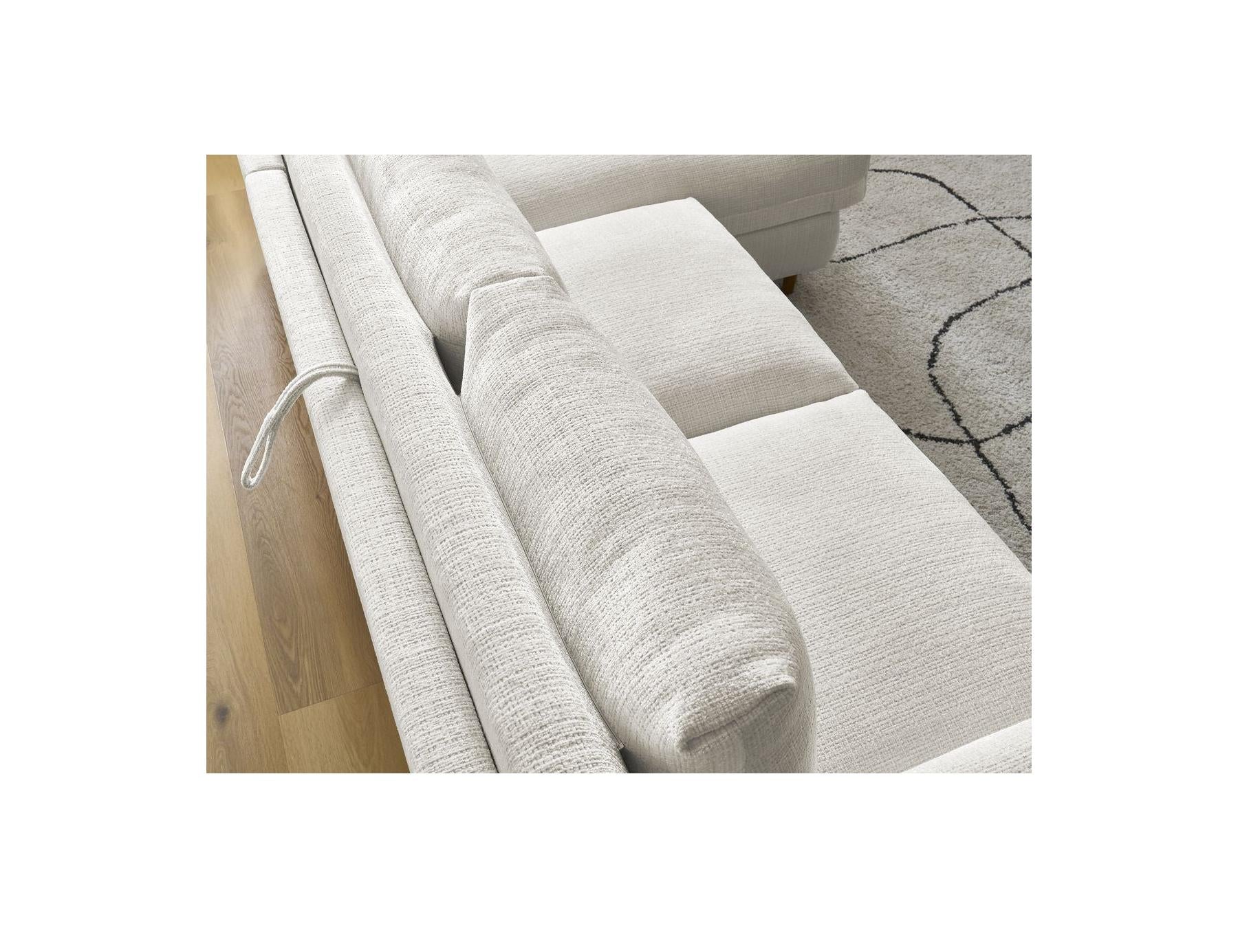 Cocoone - Canapé D'Angle Réversible Convertible - Nouveau Cocoone - Tissu Texturé
