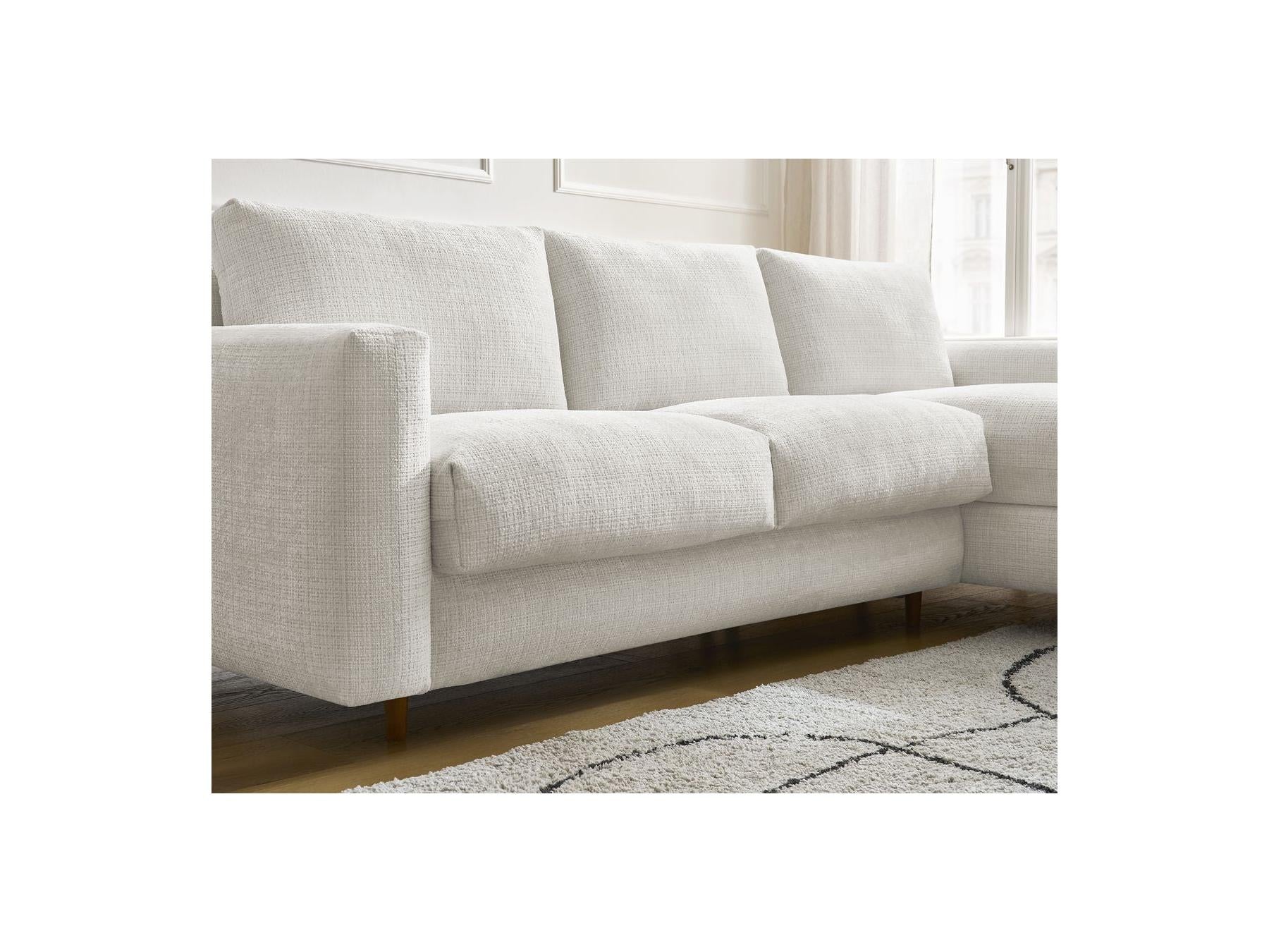 Cocoone - Canapé D'Angle Réversible Convertible - Nouveau Cocoone - Tissu Texturé