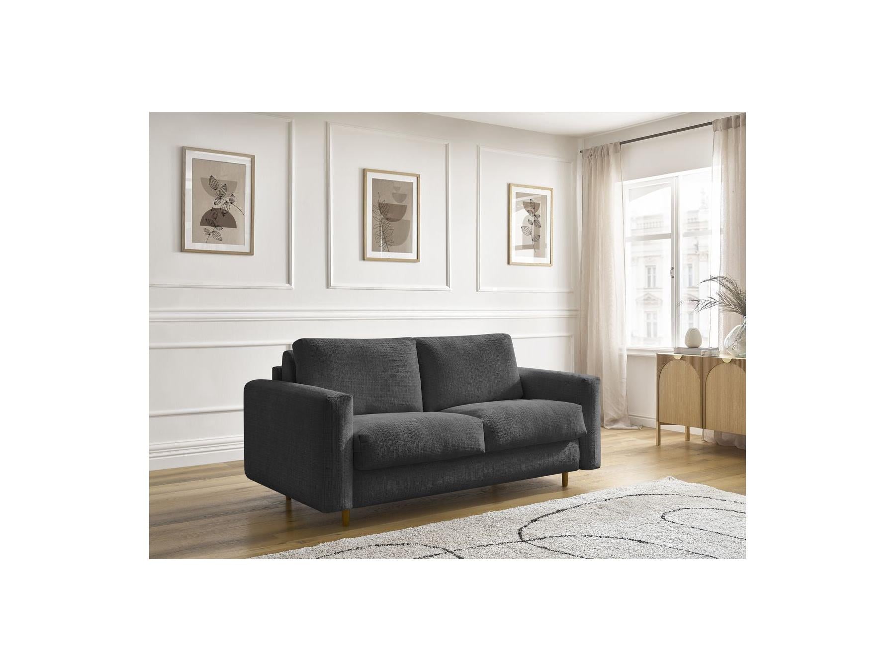Cocoone - Canapé Droit Convertible - Nouveau Cocoone - Tissu Texturé
