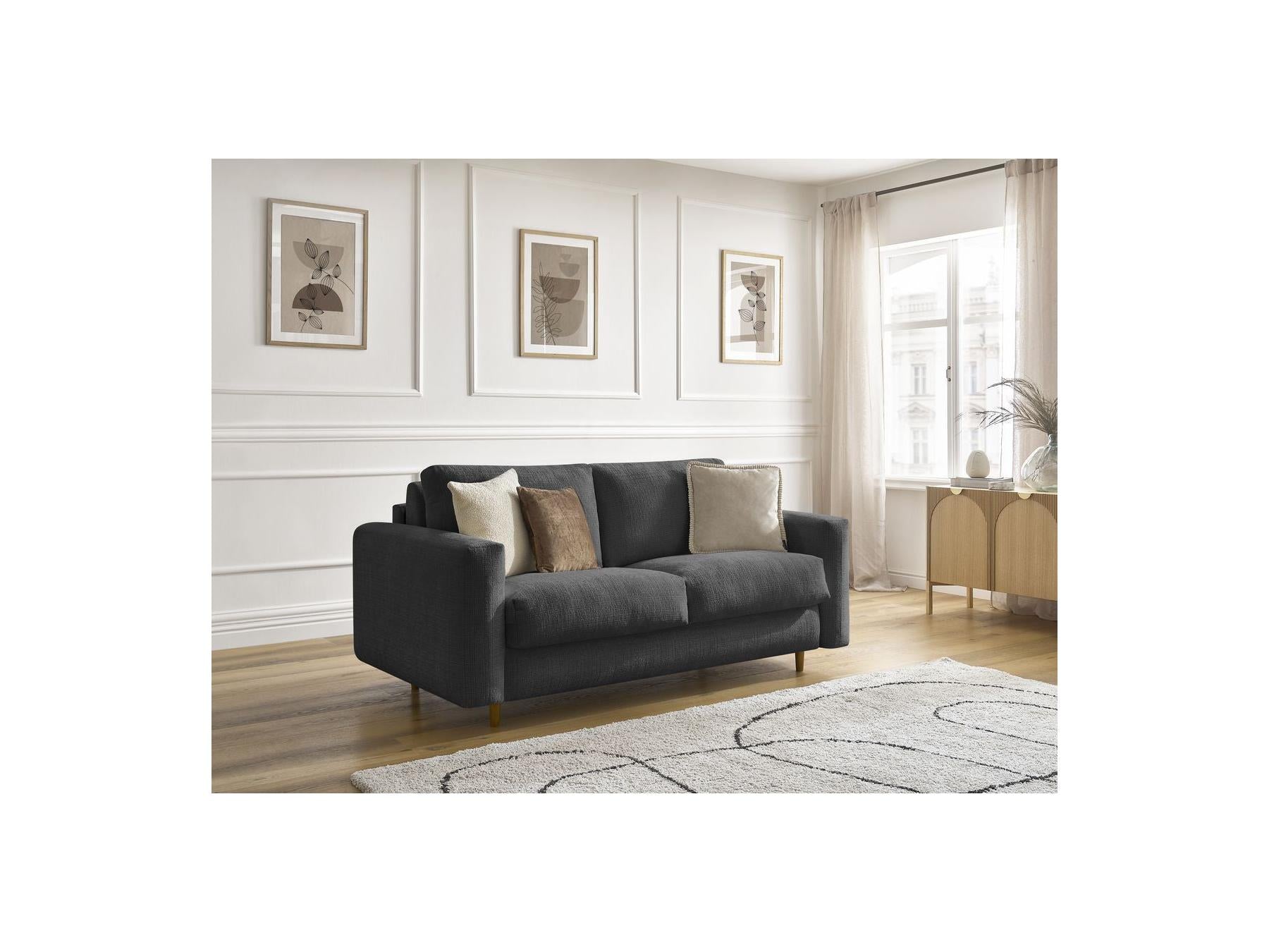 Cocoone - Canapé Droit Convertible - Nouveau Cocoone - Tissu Texturé