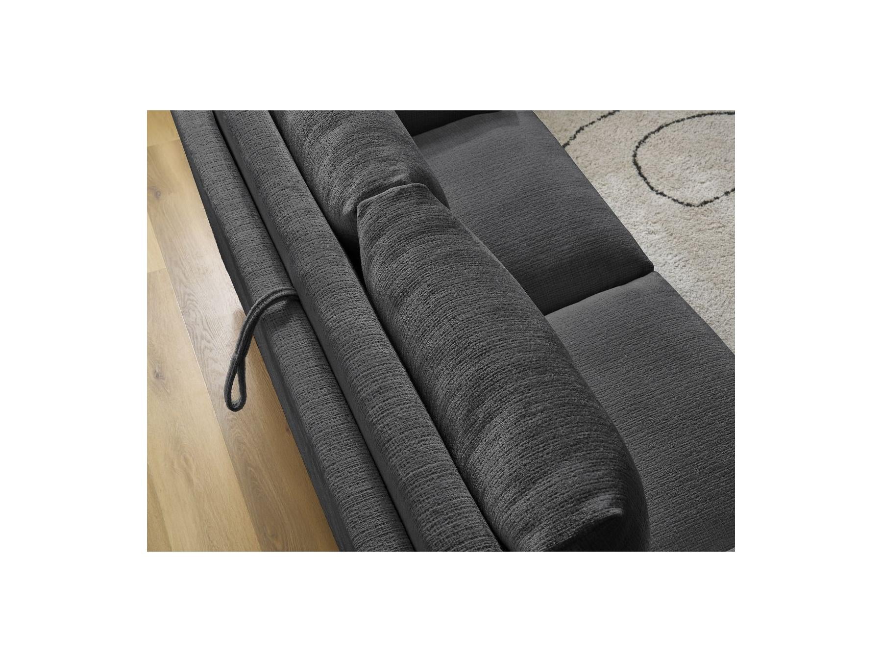 Cocoone - Canapé Droit Convertible - Nouveau Cocoone - Tissu Texturé