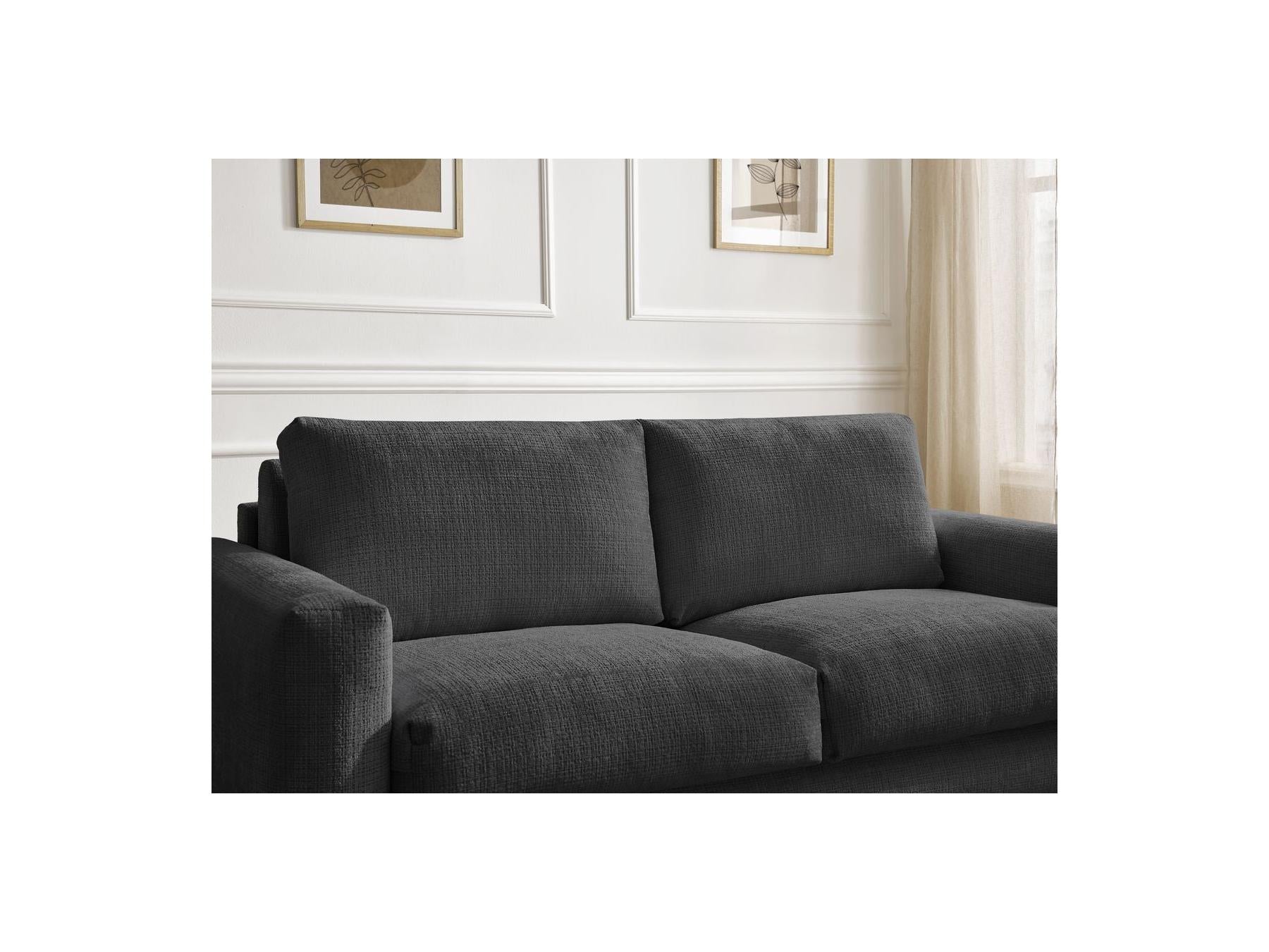 Cocoone - Canapé Droit Convertible - Nouveau Cocoone - Tissu Texturé