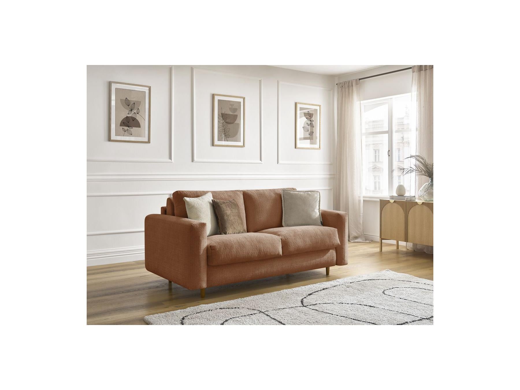 Cocoone - Canapé Droit Convertible - Nouveau Cocoone - Tissu Texturé