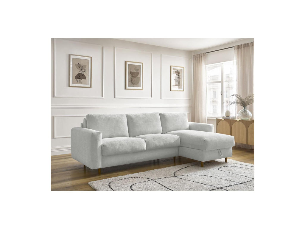 Cocoone - Canapé D'Angle Réversible Convertible - Nouveau Cocoone - Tissu Texturé