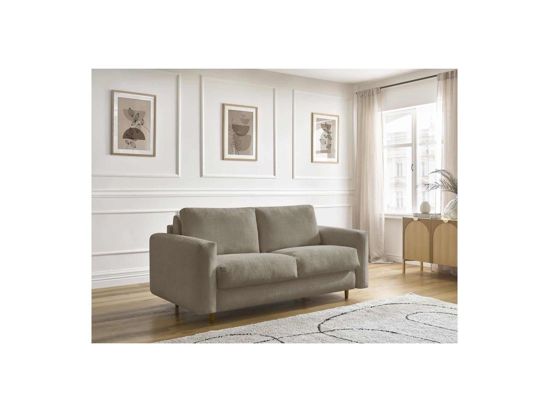 Cocoone - Canapé Droit Convertible - Nouveau Cocoone - Tissu Texturé