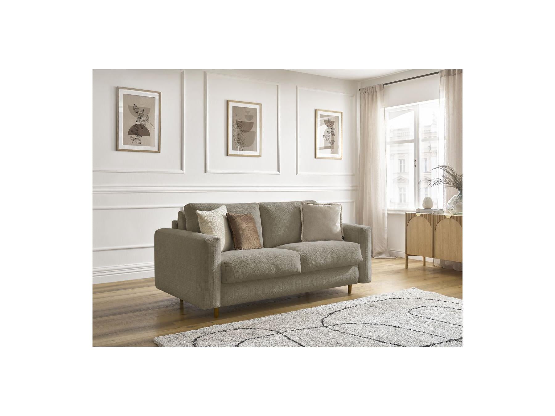 Cocoone - Canapé Droit Convertible - Nouveau Cocoone - Tissu Texturé