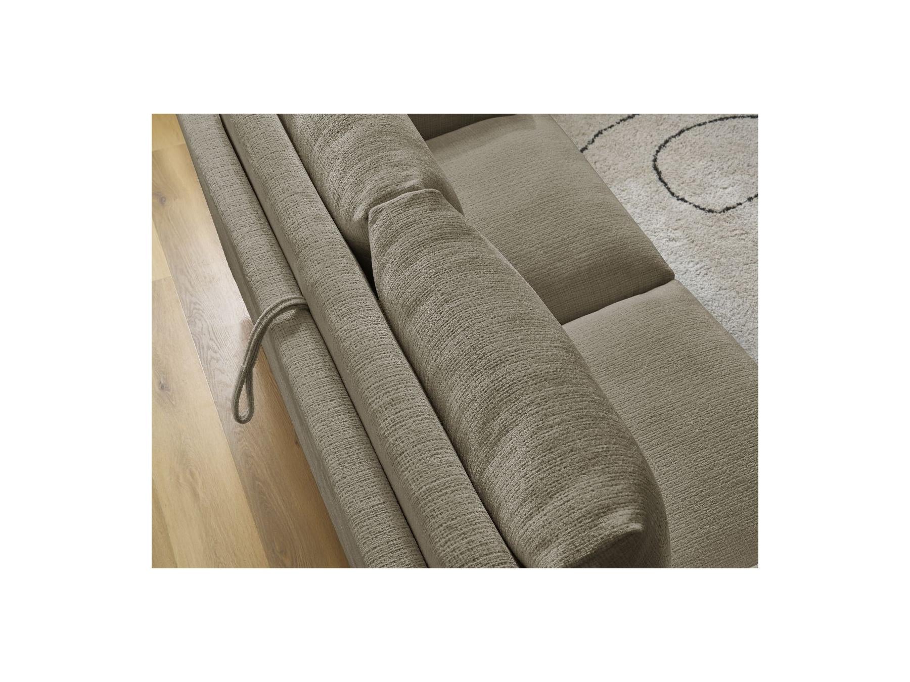 Cocoone - Canapé Droit Convertible - Nouveau Cocoone - Tissu Texturé