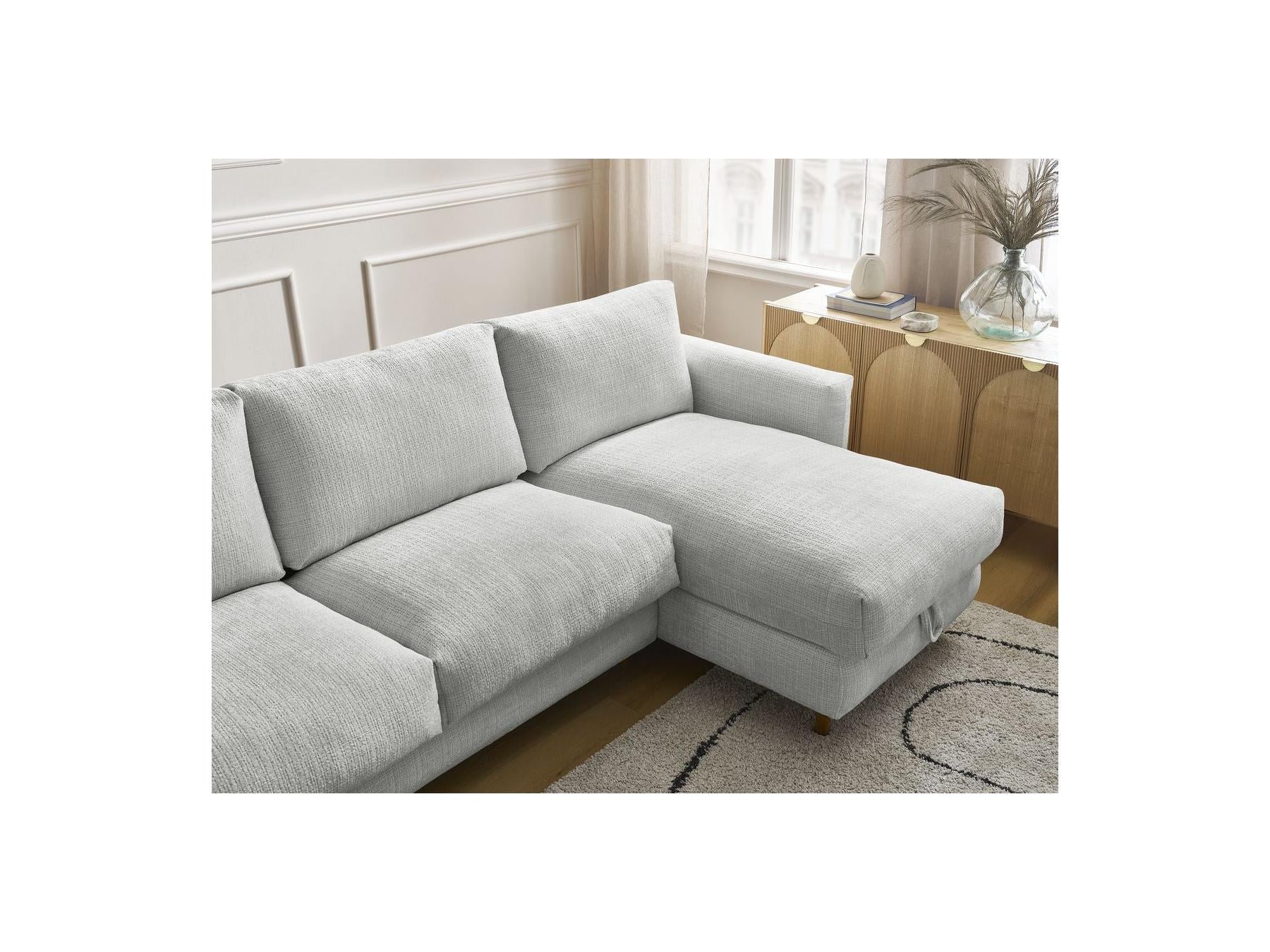 Cocoone - Canapé D'Angle Réversible Convertible - Nouveau Cocoone - Tissu Texturé