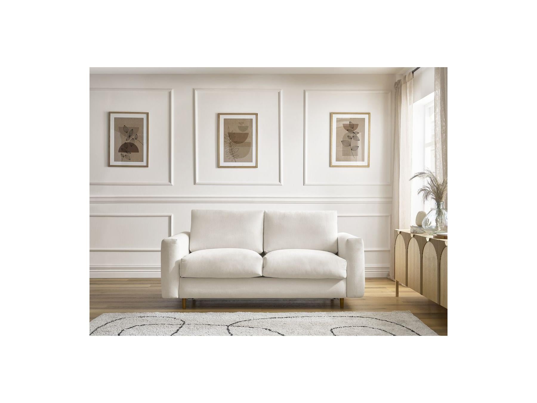 Cocoone - Canapé Droit Convertible - Nouveau Cocoone - Tissu Lisse