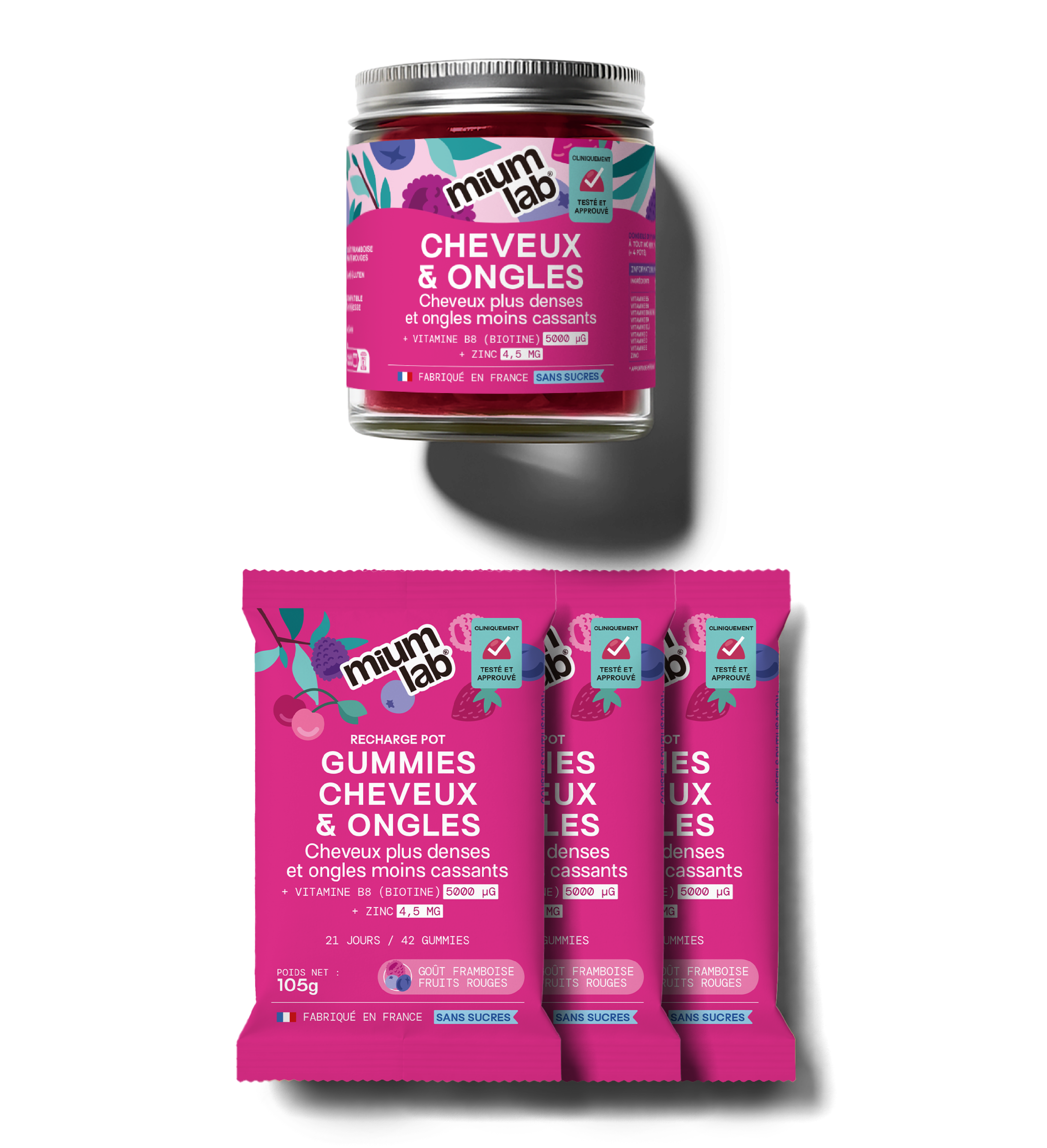 Cheveux & Ongles - Pousse & Fortification