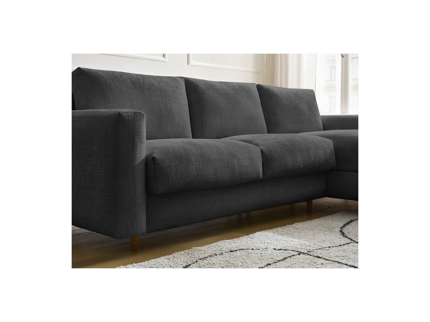 Cocoone - Canapé D'Angle Réversible Convertible - Nouveau Cocoone - Tissu Texturé