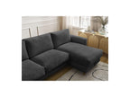 Cocoone - Canapé D'Angle Réversible Convertible - Nouveau Cocoone - Tissu Texturé