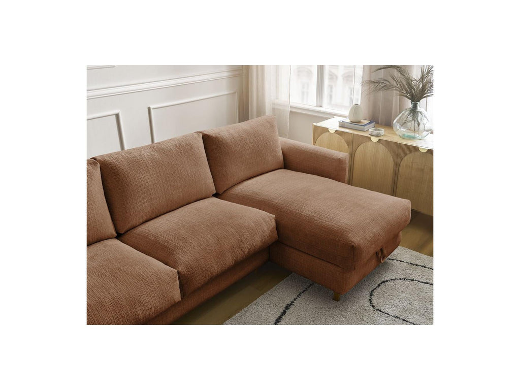 Cocoone - Canapé D'Angle Réversible Convertible - Nouveau Cocoone - Tissu Texturé