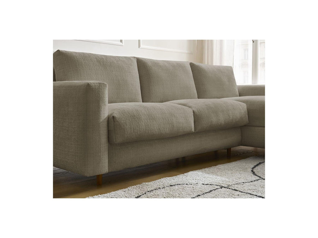 Cocoone - Canapé D'Angle Réversible Convertible - Nouveau Cocoone - Tissu Texturé